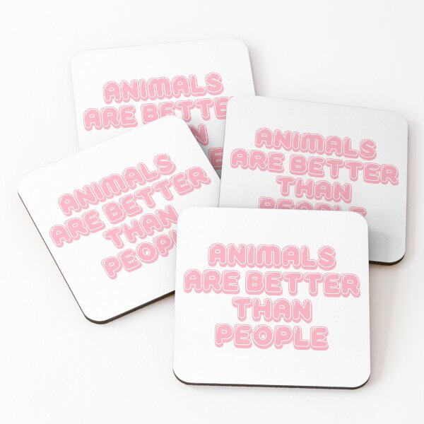 Item preview, Animals Are Better Than People (Large Print) designed and sold by Sweetie-Softpaw.
