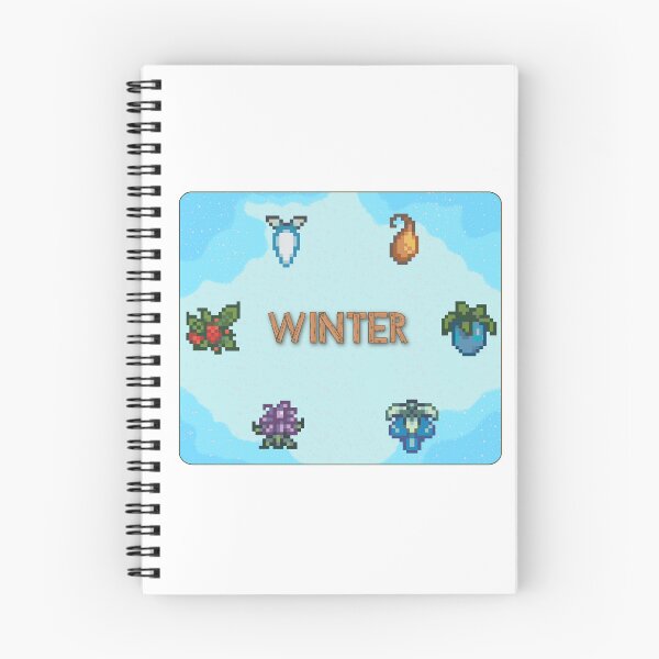 Artikelvorschau, Von Stardew inspirierter Winter entworfen und verkauft von ShopSmallBytes.