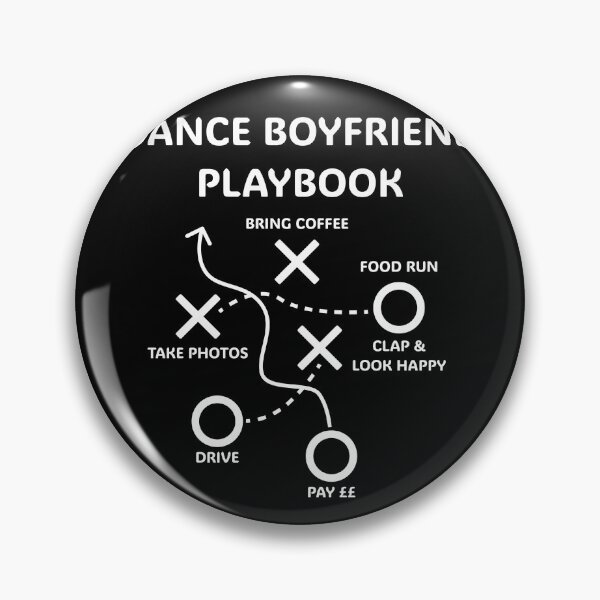 Item preview, Funny Dance Boyfriend Playbook Black designed and sold by emzimerch1.