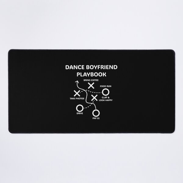Item preview, Funny Dance Boyfriend Playbook Black designed and sold by emzimerch1.