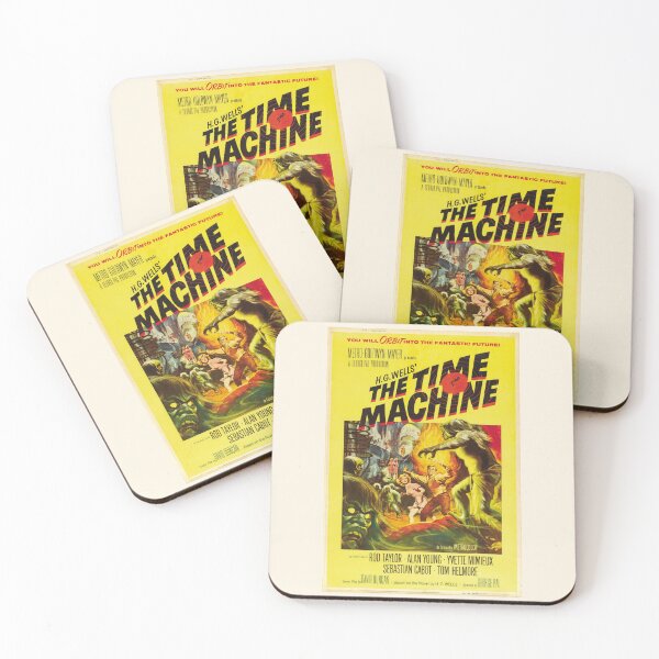 Item preview, Movie Film retro Poster for the 1960 film The Time Machine  designed and sold by TeeARTHY.