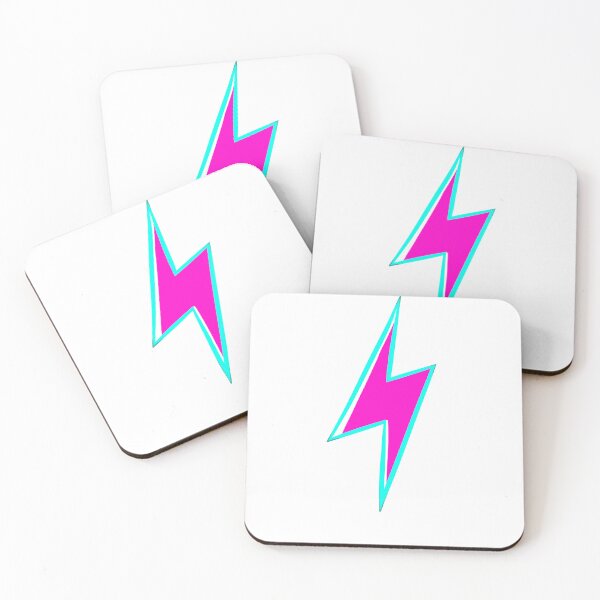 Item preview, pink thunder, blue border designed and sold by gotmuson.