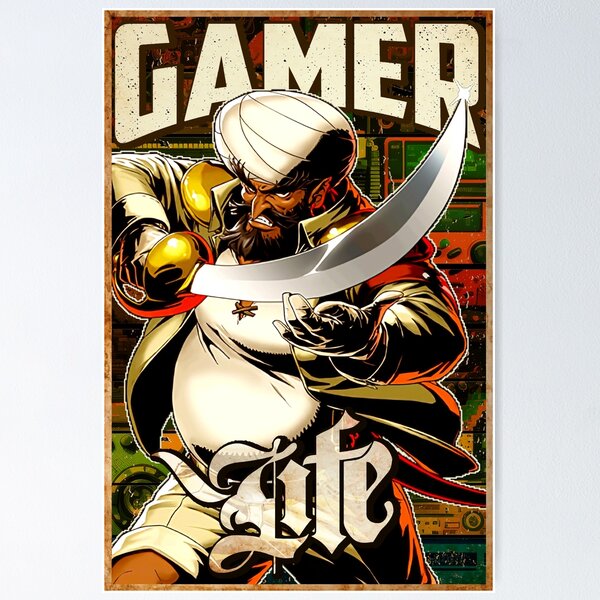 Artikel-Vorschau von Arcade Metal Slug Charakter Retro-Gaming-Kunst, designt und verkauft von Back2Collage.