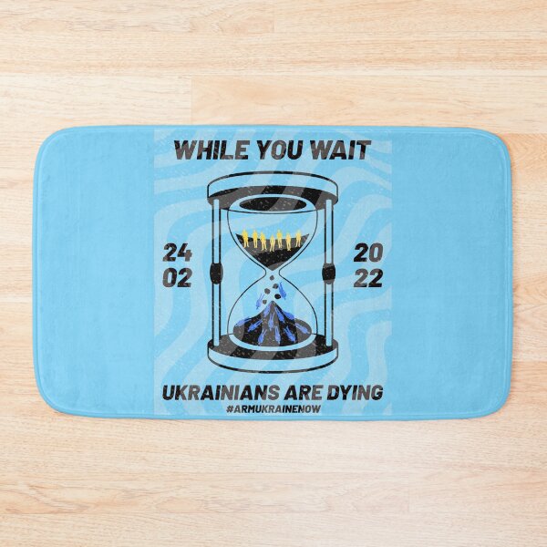 Item preview, While you wait, Ukrainians are dying designed and sold by cabana.space.