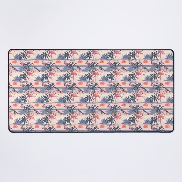 Item preview, Graceful Parade of Flamingos designed and sold by MidArtForge.
