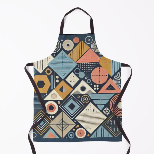 Item preview, colorful geometric pattern designed and sold by Dogandesighn.