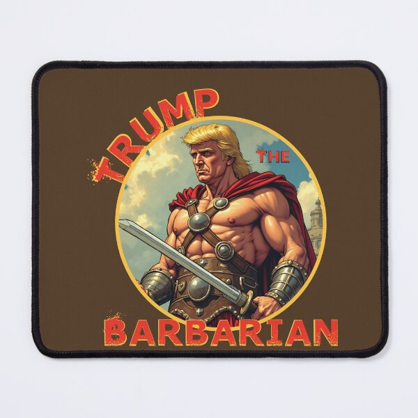 Item preview, Trump bárbaro, Trump bárbaro, Trump el bárbaro, cómic de Trump, Trump de cómic, Trump retro designed and sold by SavageLegion.