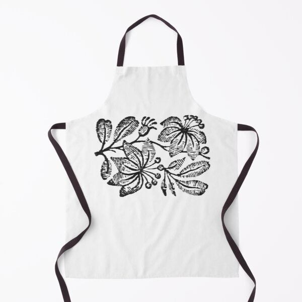 Item preview, Floral Woodcut Stamp 2 designed and sold by HawthorneFlame.