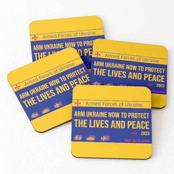 Item preview, Arm Ukraine Now to Protect the Lives and Peace ▩ designed and sold by cabana.space.
