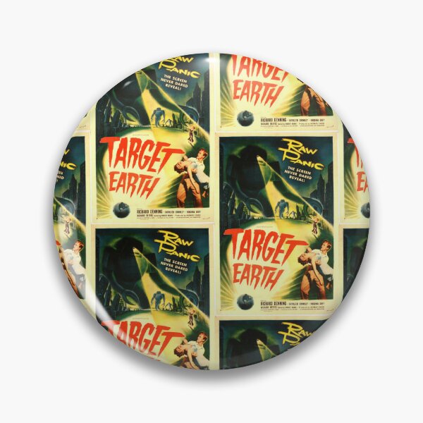 Item preview, Movie Film retro Poster  Target Earth poster 1954   designed and sold by TeeARTHY.