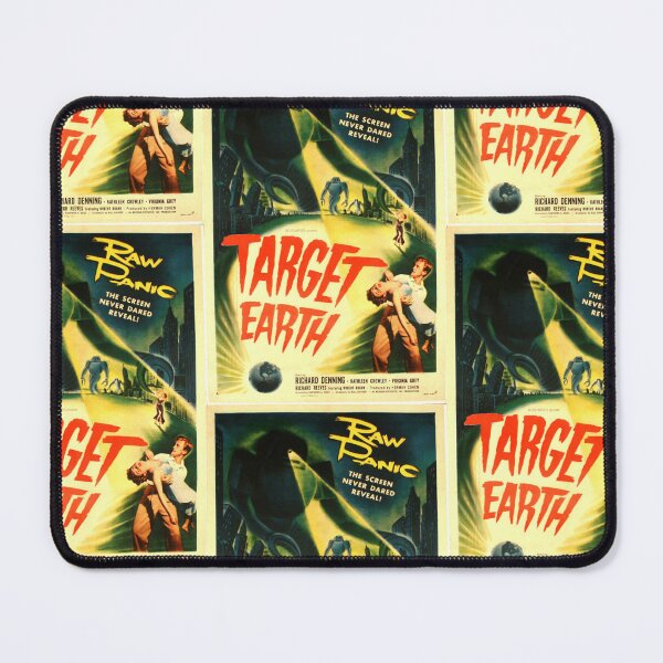 Item preview, Movie Film retro Poster  Target Earth poster 1954   designed and sold by TeeARTHY.