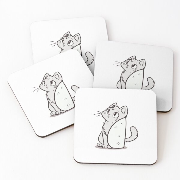 Item preview, Adorable Cute Cat Burrito | Purrito Design for Cat Lovers designed and sold by Timegraf.