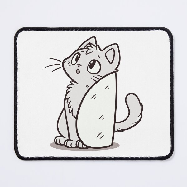 Item preview, Adorable Cute Cat Burrito | Purrito Design for Cat Lovers designed and sold by Timegraf.