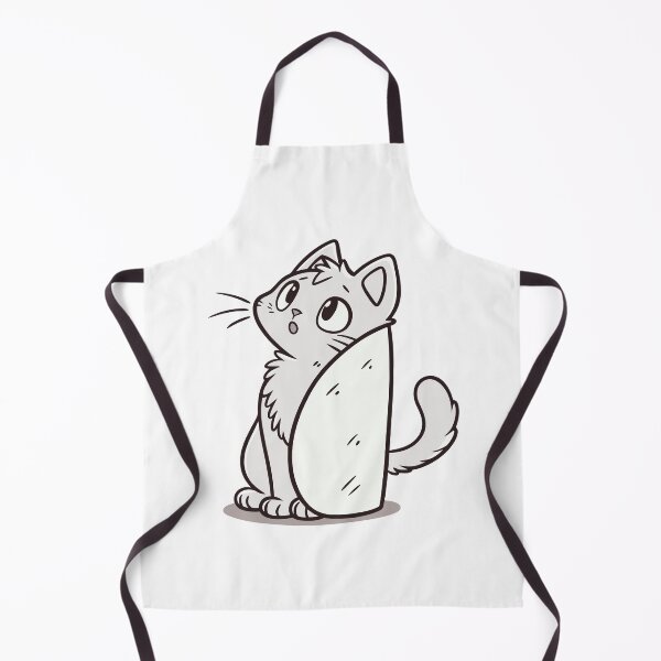 Item preview, Adorable Cute Cat Burrito | Purrito Design for Cat Lovers designed and sold by Timegraf.