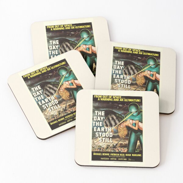 Item preview,  Movie Film retro Poster  The Day the Earth Stood Still  designed and sold by TeeARTHY.