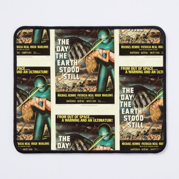 Item preview, Movie Film retro Poster The Day the Earth Stood Still designed and sold by TeeARTHY.