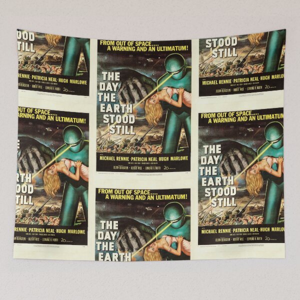 Item preview,  Movie Film retro Poster  The Day the Earth Stood Still  designed and sold by TeeARTHY.