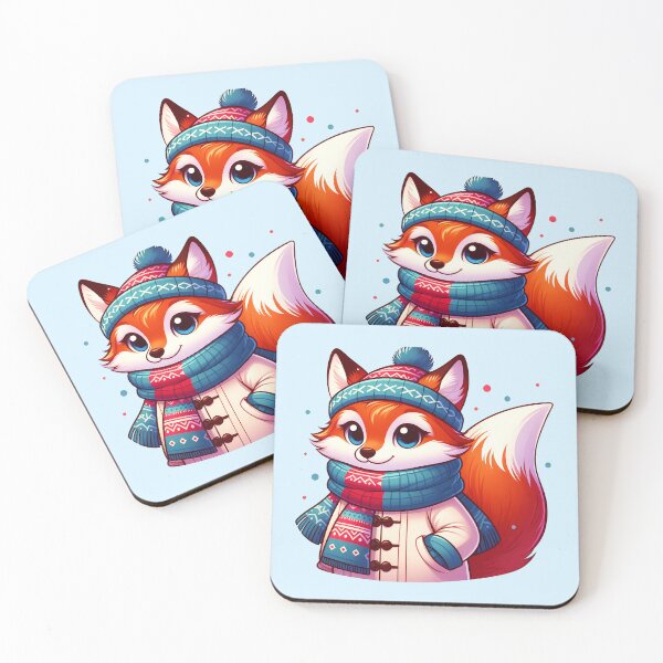 Item preview, Enchanting Winter Fox – Elegance and Softness in the Snow designed and sold by LV-creator.