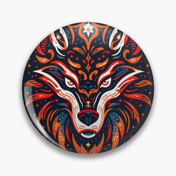 Item preview, Wolf head, Folk designed and sold by BestRebel.