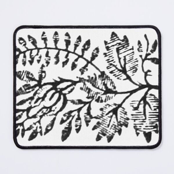 Item preview, Floral Woodcut Stamp 3 designed and sold by HawthorneFlame.