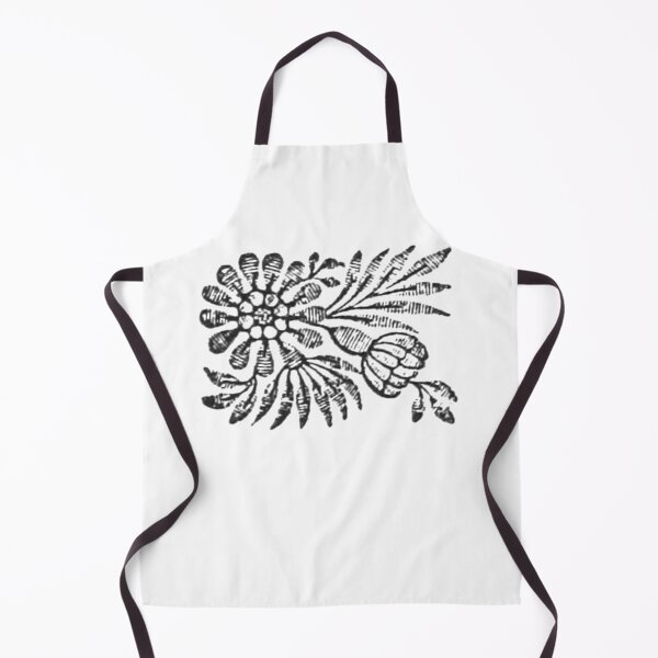 Item preview, Floral Woodcut Stamp 4 designed and sold by HawthorneFlame.