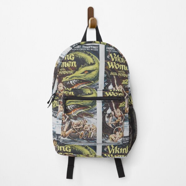 Item preview, Movie Film retro Poster  Viking Women Sea Serpent  designed and sold by TeeARTHY.