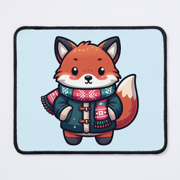 Item preview, Little Cozy Fox – Tenderness and Style for Winter designed and sold by LV-creator.