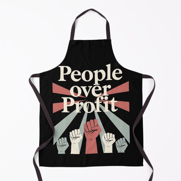 Item preview, People Over Profit Anti Corporate designed and sold by DomTeesHaven.
