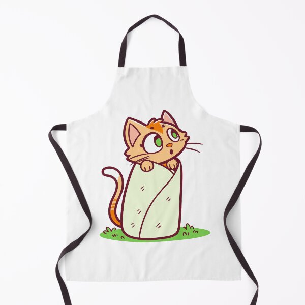 Item preview, Adorable Cute Cat Burrito | Purrito Design for Cat Lovers designed and sold by Timegraf.