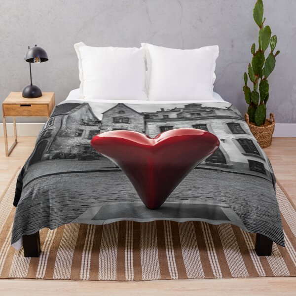 Item preview, Red Heart Monument in the City designed and sold by KasiaKatarina.