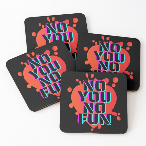Item preview, NO YOU NO FUN LOVE – A Fun Valentine’s Day T-Shirt designed and sold by Magneteez.