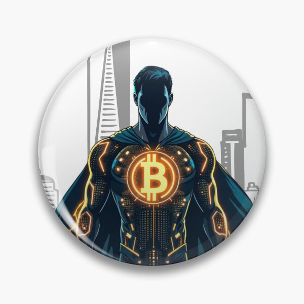 Item preview, Bitcoin Hero "Guardian of New York" Tee designed and sold by TrendVoyager.