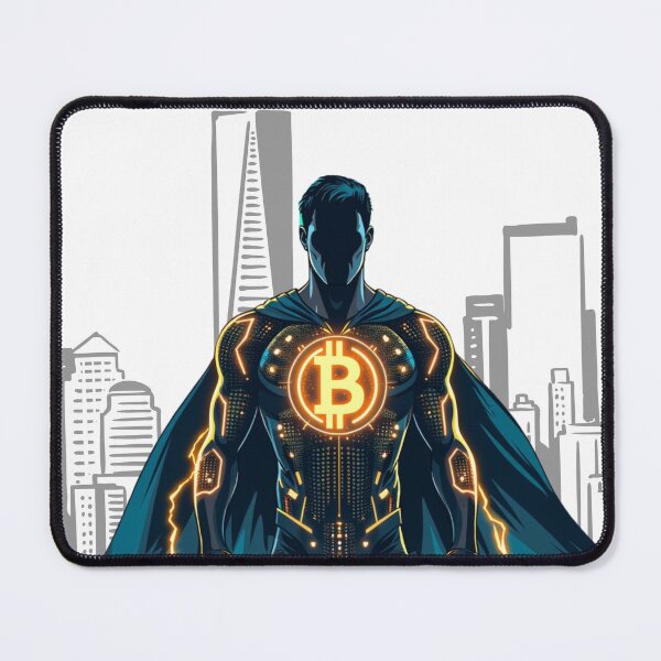 Item preview, Bitcoin Hero "Guardian of New York" Tee designed and sold by TrendVoyager.