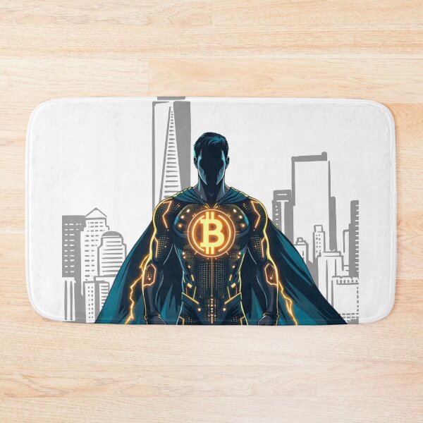 Item preview, Bitcoin Hero "Guardian of New York" Tee designed and sold by TrendVoyager.