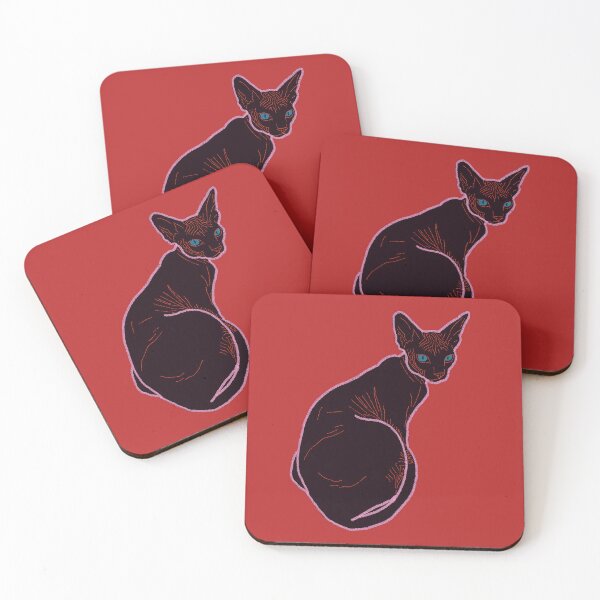 Item preview, Black Sphynx Cat designed and sold by turddemon.