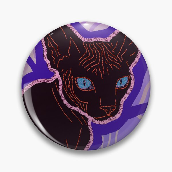 Item preview, Black Sphynx Cat designed and sold by turddemon.