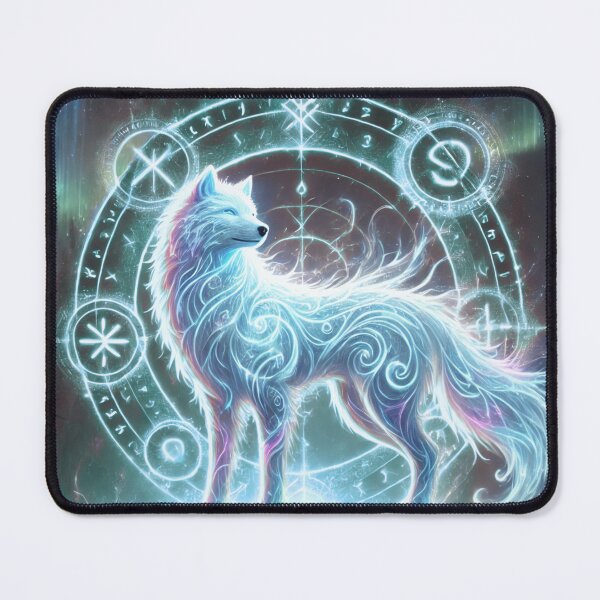 Item preview, Elemental Light Wolf designed and sold by Pines & Starlight.