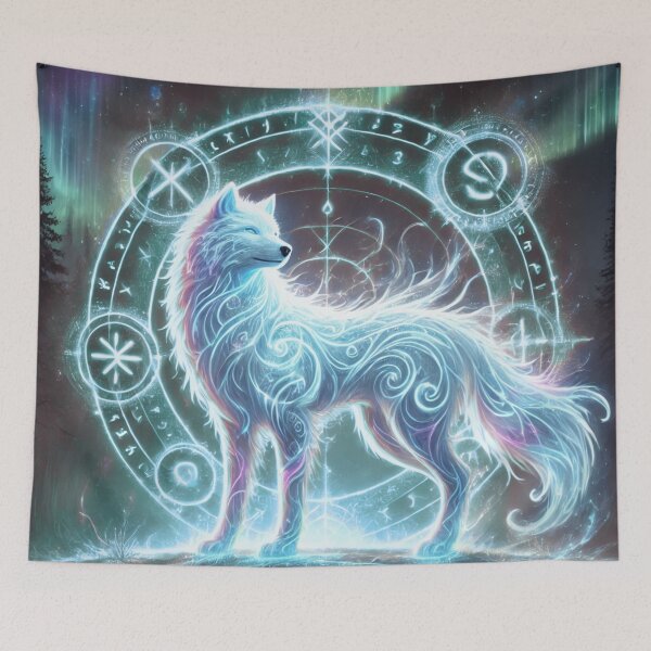 Item preview, Elemental Light Wolf designed and sold by Pines & Starlight.