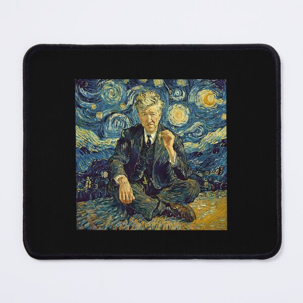 Item preview, David Lynch Starry Night Art Portrait designed and sold by Mystikos Art.