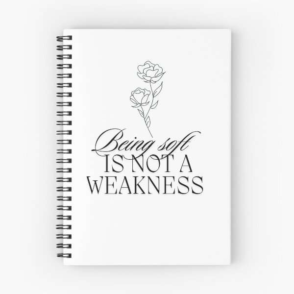 Item preview, Being soft is not a weakness  designed and sold by Tracetees.