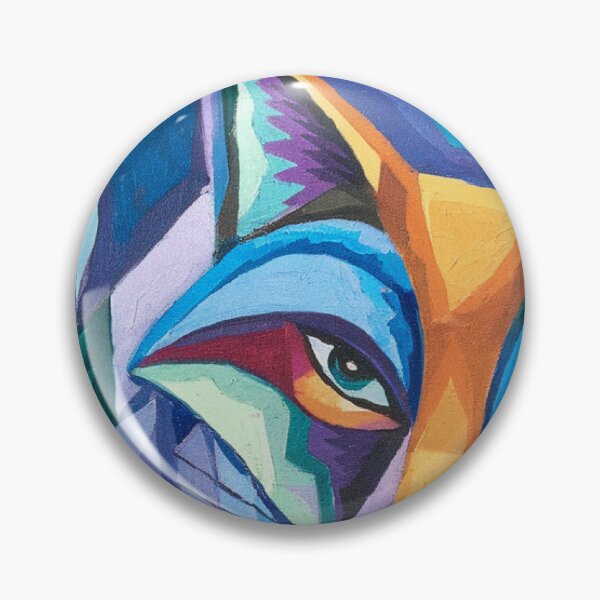 Item preview, Fox captivating abstract art designed and sold by shokA Design.
