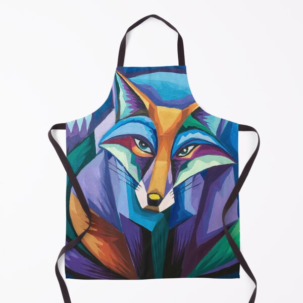 Item preview, Fox captivating abstract art designed and sold by shokA Design.