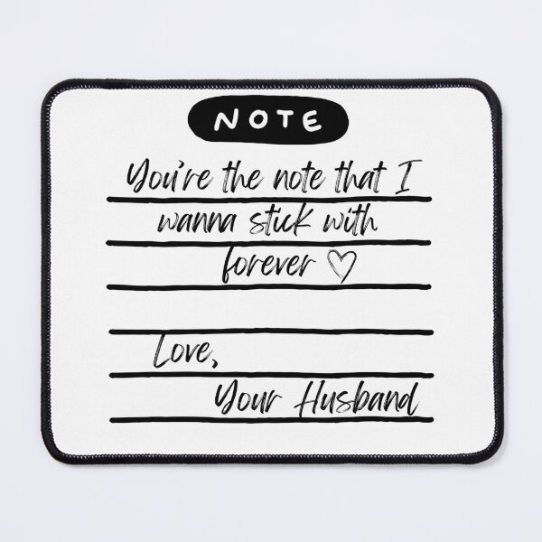 Item preview, "You're the note" Valentine's Day - Husband Ver. designed and sold by BeWilDesigns.