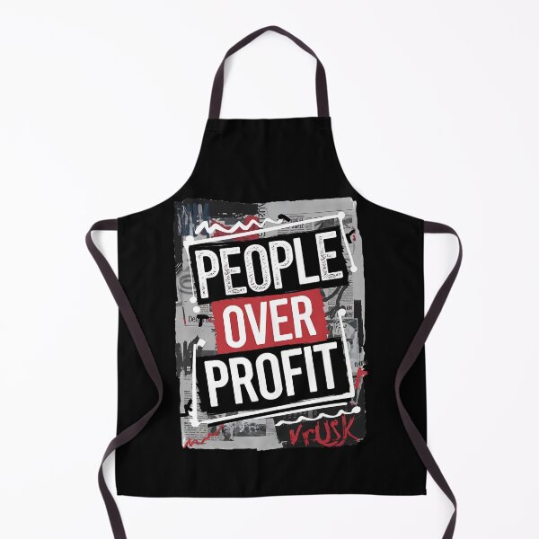 Item preview, People Over Profit Anti Corporate designed and sold by DomTeesHaven.