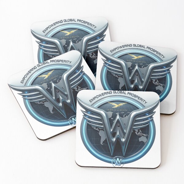 Item preview, World Liberty Financial "Wings of Freedom" Tee designed and sold by TrendVoyager.