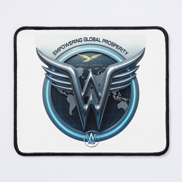 Item preview, World Liberty Financial "Wings of Freedom" Tee designed and sold by TrendVoyager.