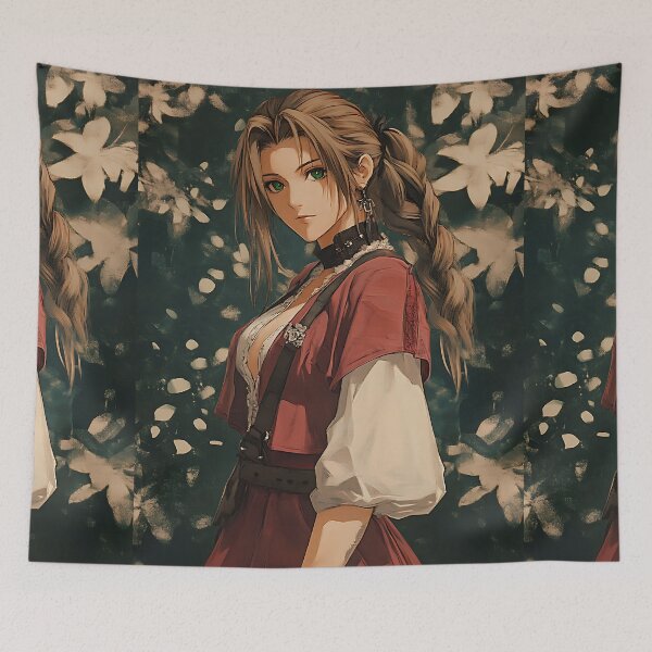 Item preview, Final Fantasy VII Aerith FF7 Fanart designed and sold by bapupa.