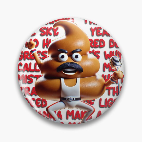 Item preview, Rockin' Poop: A Whimsical Tribute to the King of Charisma designed and sold by 2SiS2.