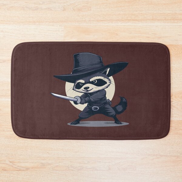 Item preview, Zorro Raccoon in action! designed and sold by Sza1a.