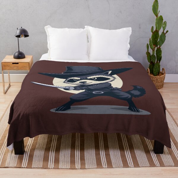 Item preview, Zorro Raccoon in action! designed and sold by Sza1a.